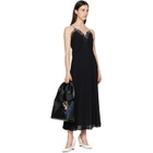 Maison Margiela Black Silk Scarf