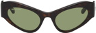 Balenciaga Tortoiseshell Cat-Eye Sunglasses