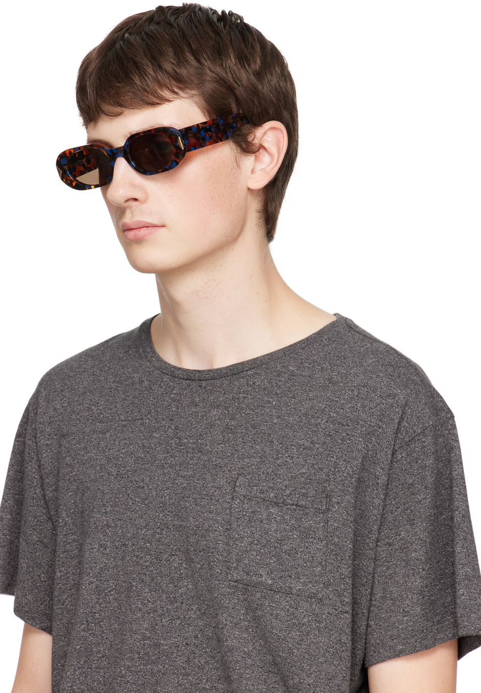 NWT Marcelo Burlon Nire 51mm Nire Black Grey/ Sunglasses Marcelo Burlon County of Milan Black Nire Sunglasses Marcelo  main image 3