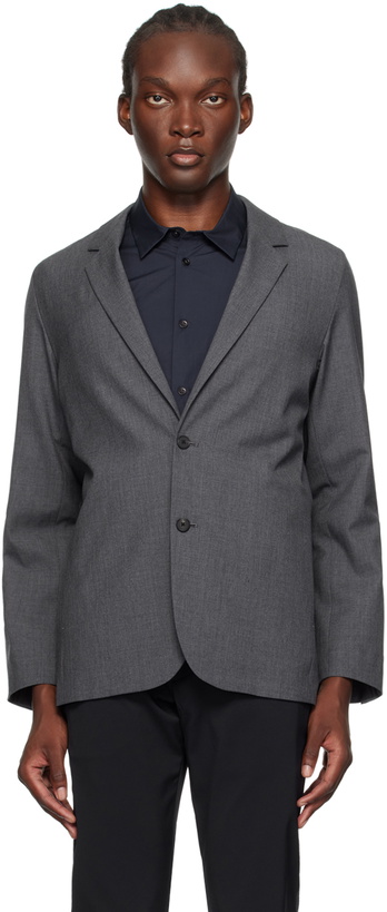 Photo: ATON Gray Tailored Blazer