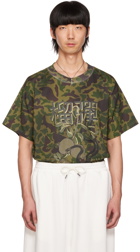 LU'U DAN Green Snake Oversized Concert T-Shirt