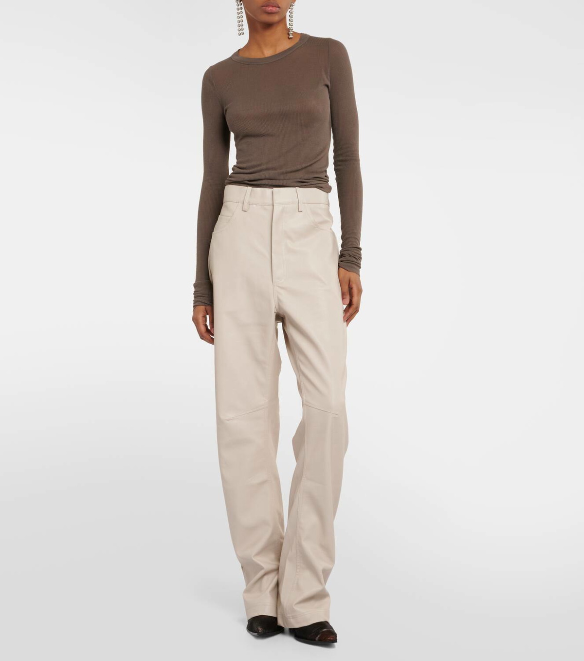 Entire Studios Wet faux leather pants Entire Studios