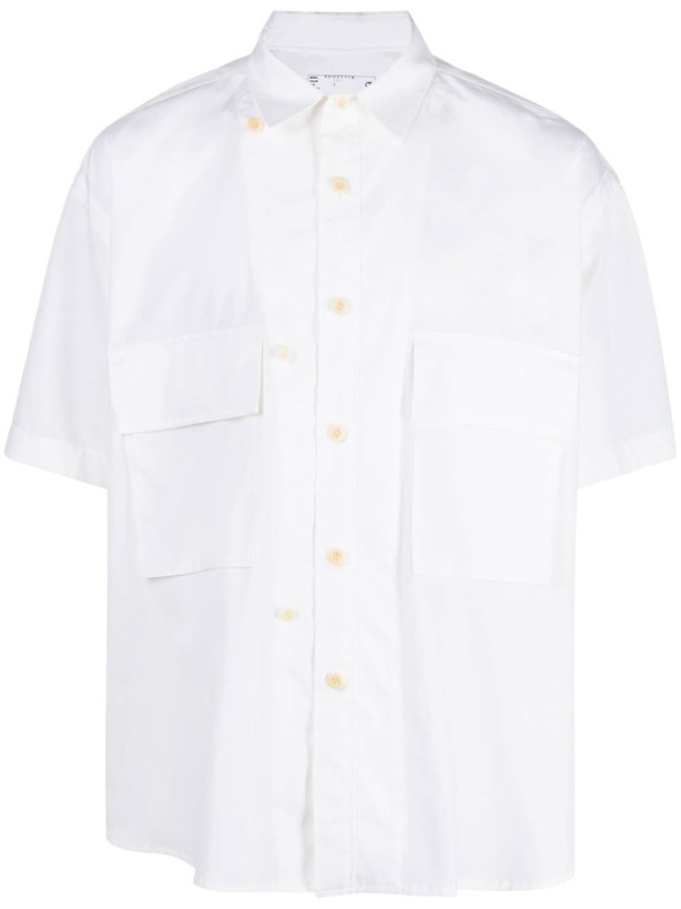 Photo: SACAI - Cotton Poplin Shirt