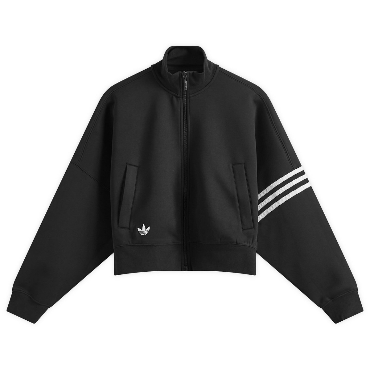 Adidas Women's Neucl Track Top in Black Cloud White adidas Adidas Women's Neucl Track Top in Black Cloud White adidas