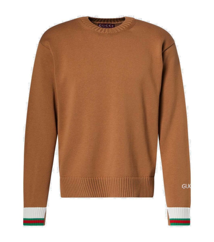 Photo: Gucci Intarsia cotton sweater