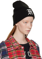 R13 Black Logo Beanie