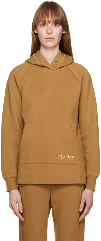 Photo: Max Mara Leisure Brown Jerener Hoodie