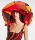 Pucci Manuba reversible cotton hat