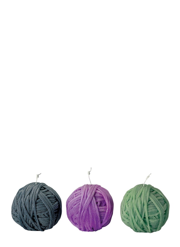 Photo: Missoni Home Three-Pack Gomitolo Candles