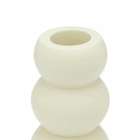 The Conran Shop Circles Metal Candlestick in White