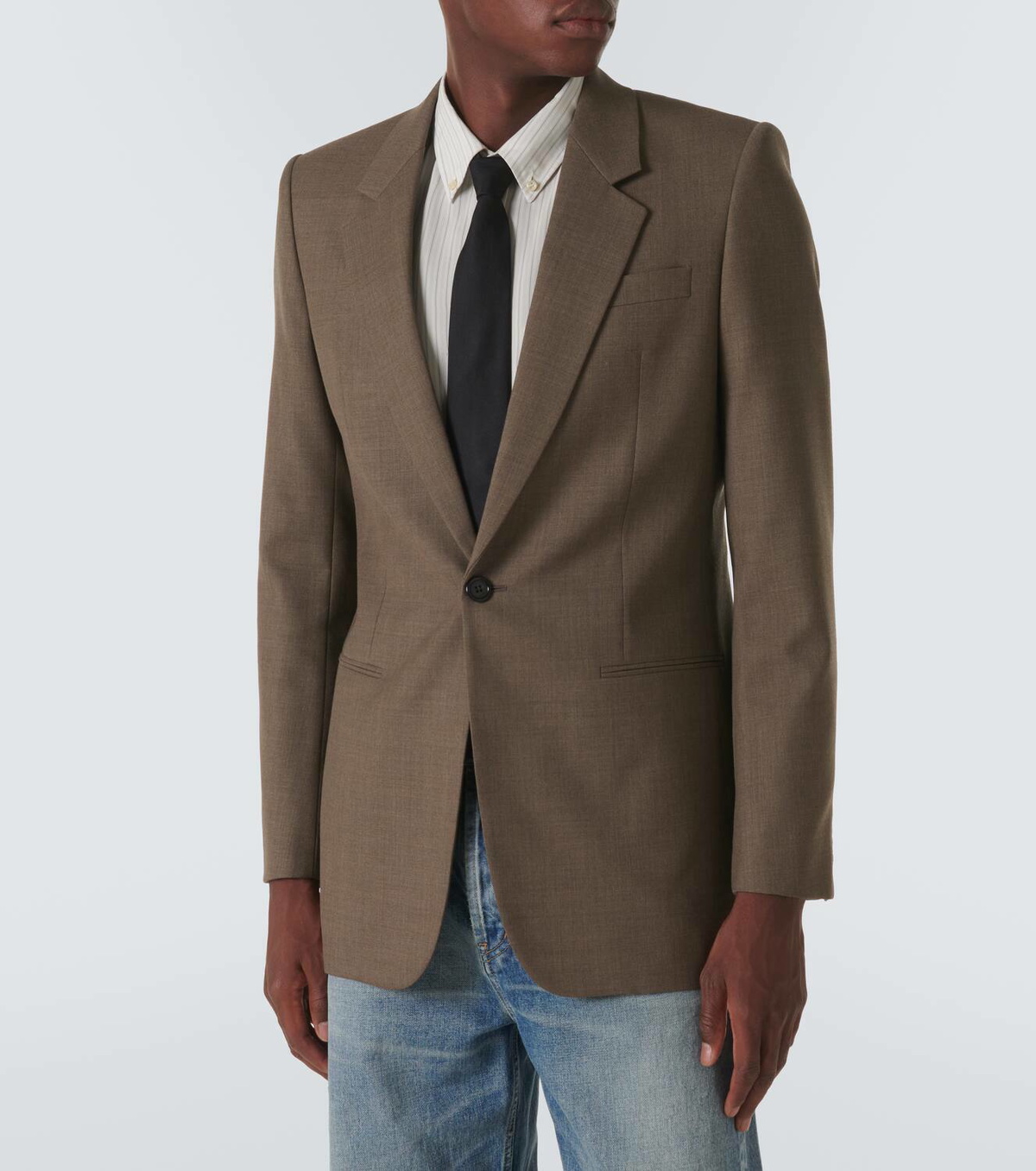 Saint Laurent Tailored virgin wool blazer Saint Laurent