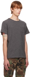 RRL Gray Garment-Dyed T-Shirt