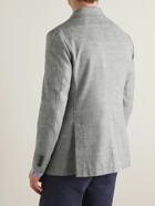 Canali - Unstructured Cotton Blazer - Gray