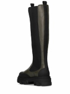GANNI - 50mm Leather Tall Boots