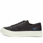 East Pacific Trade Men's Dive Leather Sneakers in Black