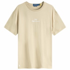 Polo Ralph Lauren Men's Chain Stitch Logo T-Shirt in Camel