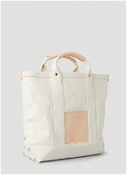 Campus Small Tote Bag in Beige