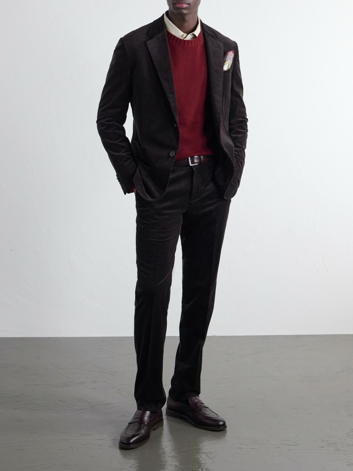 Zegna - Cotton-Blend Corduroy Suit Jacket - Brown