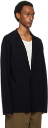 King & Tuckfield Black Blazer Cardigan