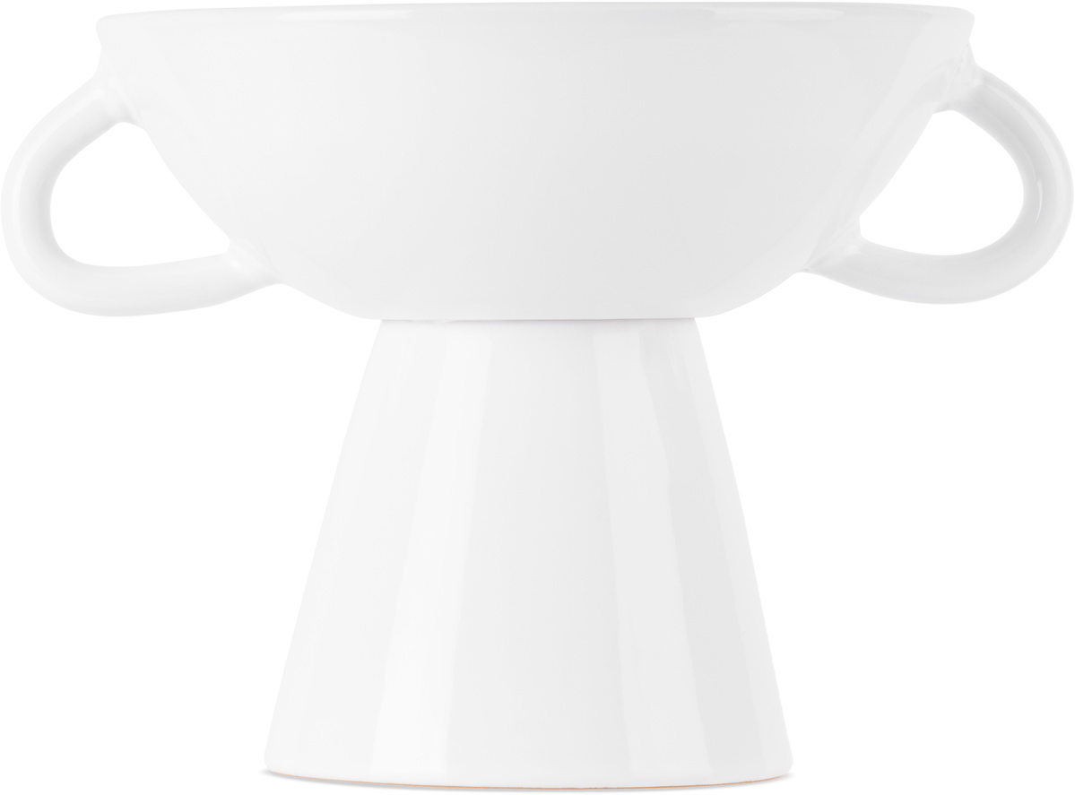 The Conran Shop White Puglia Small Footed Bowl