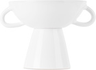 The Conran Shop White Puglia Small Footed Bowl
