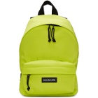 Balenciaga Green Small Explorer Backpack