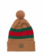 GUCCI - Web Wool Knit Hat