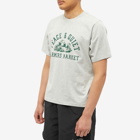 Museum of Peace and Quiet Men's Farmers Market T-Shirt in Heather