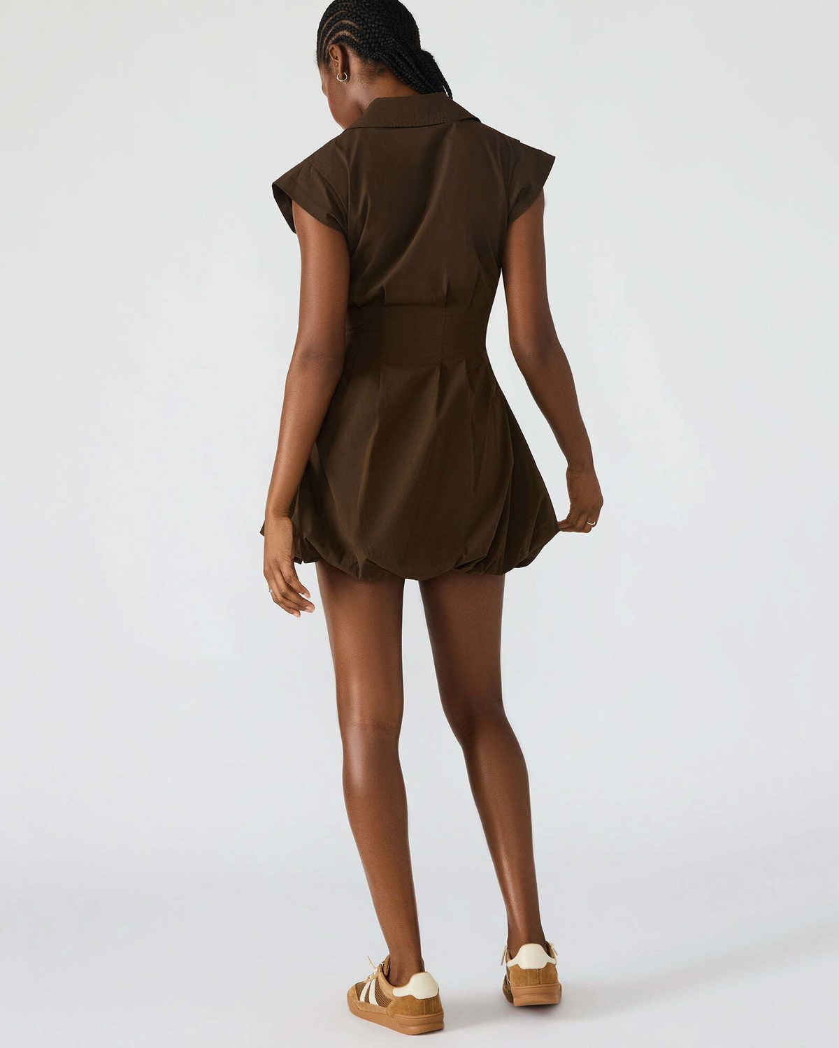 Steve Madden Dyanne Dress in Brown