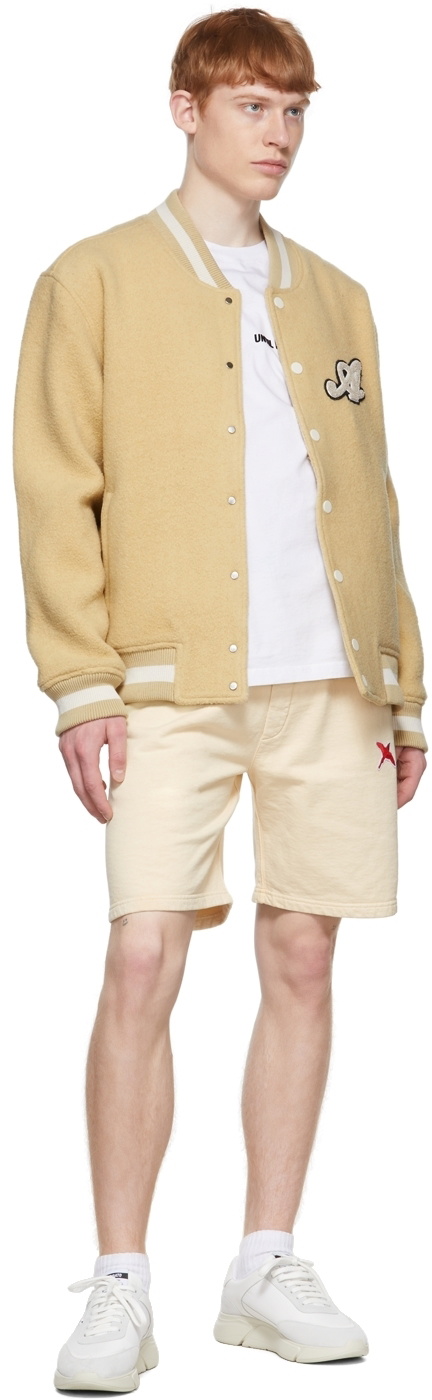 Axel Arigato Beige Off Court Bomber Jacket Axel Arigato