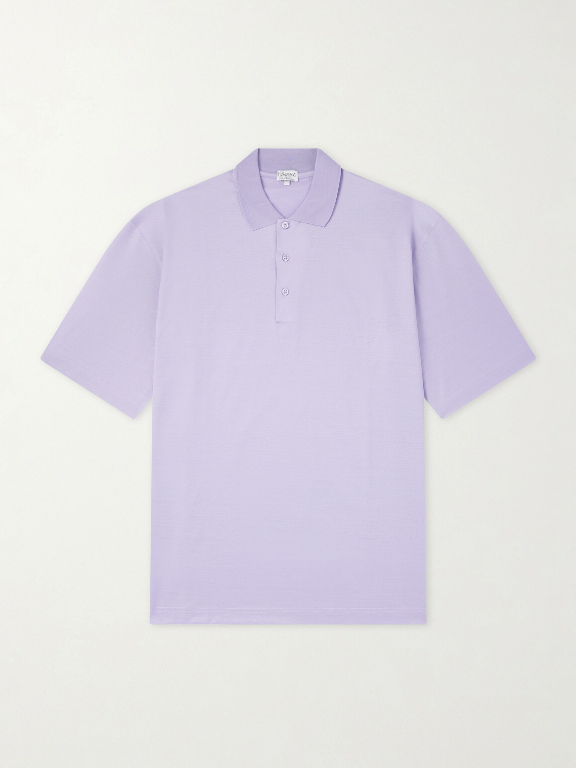 Charvet - Cotton Polo Shirt - Purple
