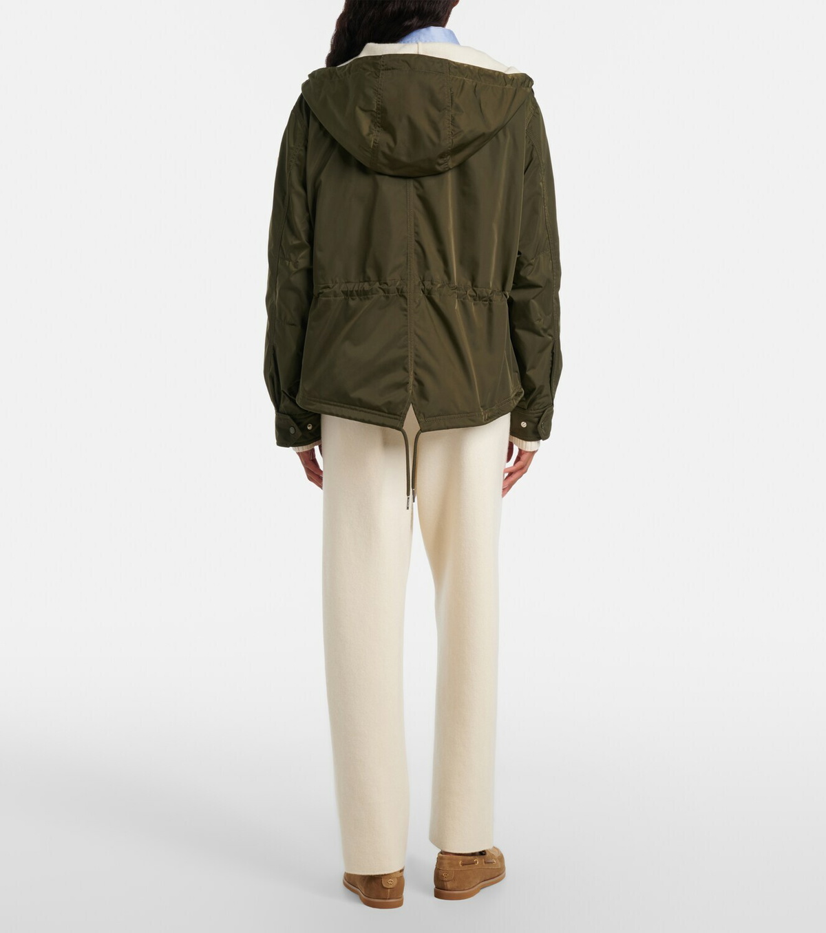 Moncler Wool and cashmere sweatpants