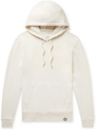 Outerknown - Second Spin Organic Cotton-Blend Jersey Hoodie - White