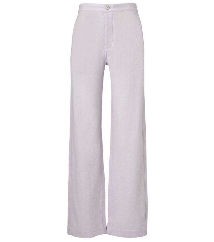 Photo: God's True Cashmere Affirmations cashmere pajama pants with moonstone