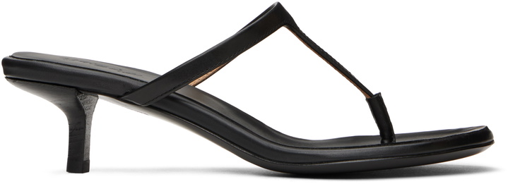 Photo: Marsèll Black Sottiletta Heeled Sandals