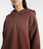 Acne Studios Logo cotton-blend fleece hoodie