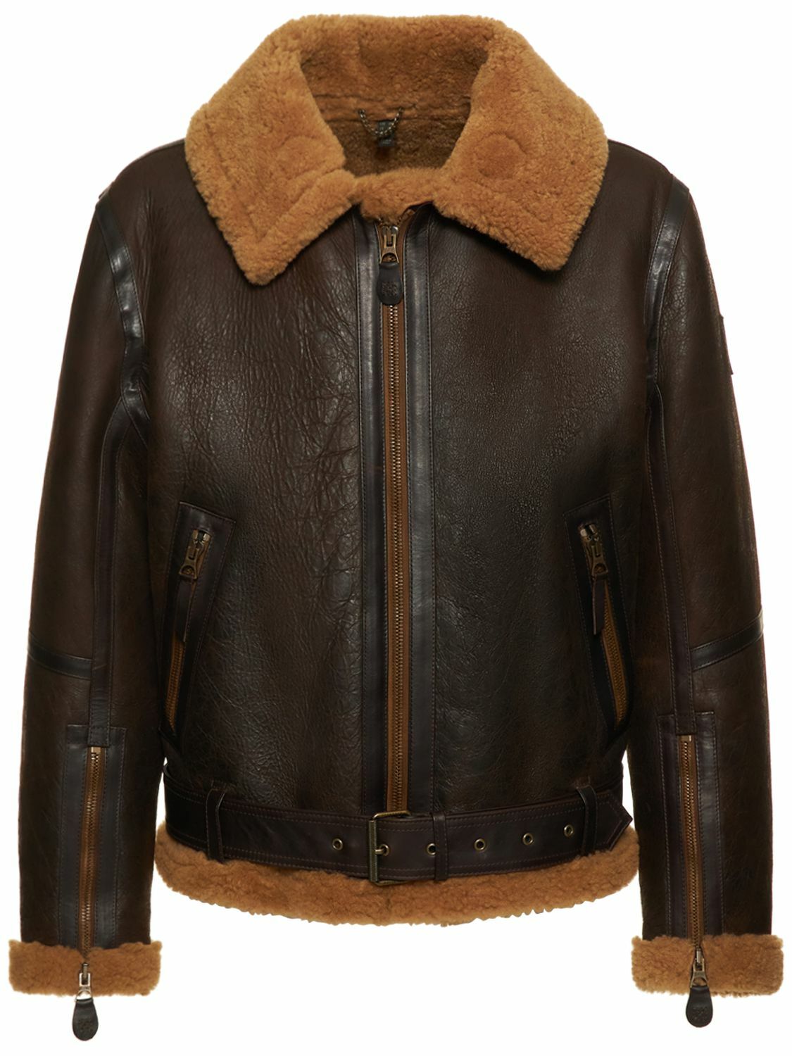 BELSTAFF Wilder Aviator Shearling Jacket Belstaff BELSTAFF Wilder Aviator Shearling Jacket Belstaff
