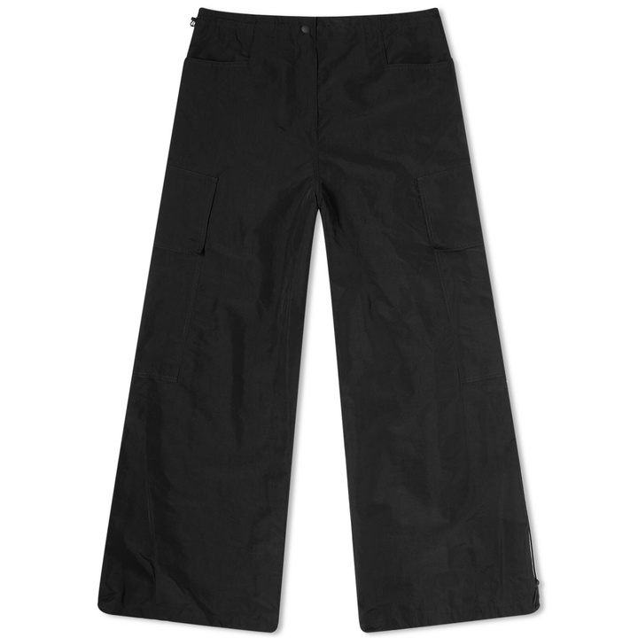 Photo: Palm Angels Women's Parachute Pants in Black