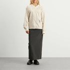 TOGA ARCHIVES Women's V-Neck Ripstop Pullover in Off White