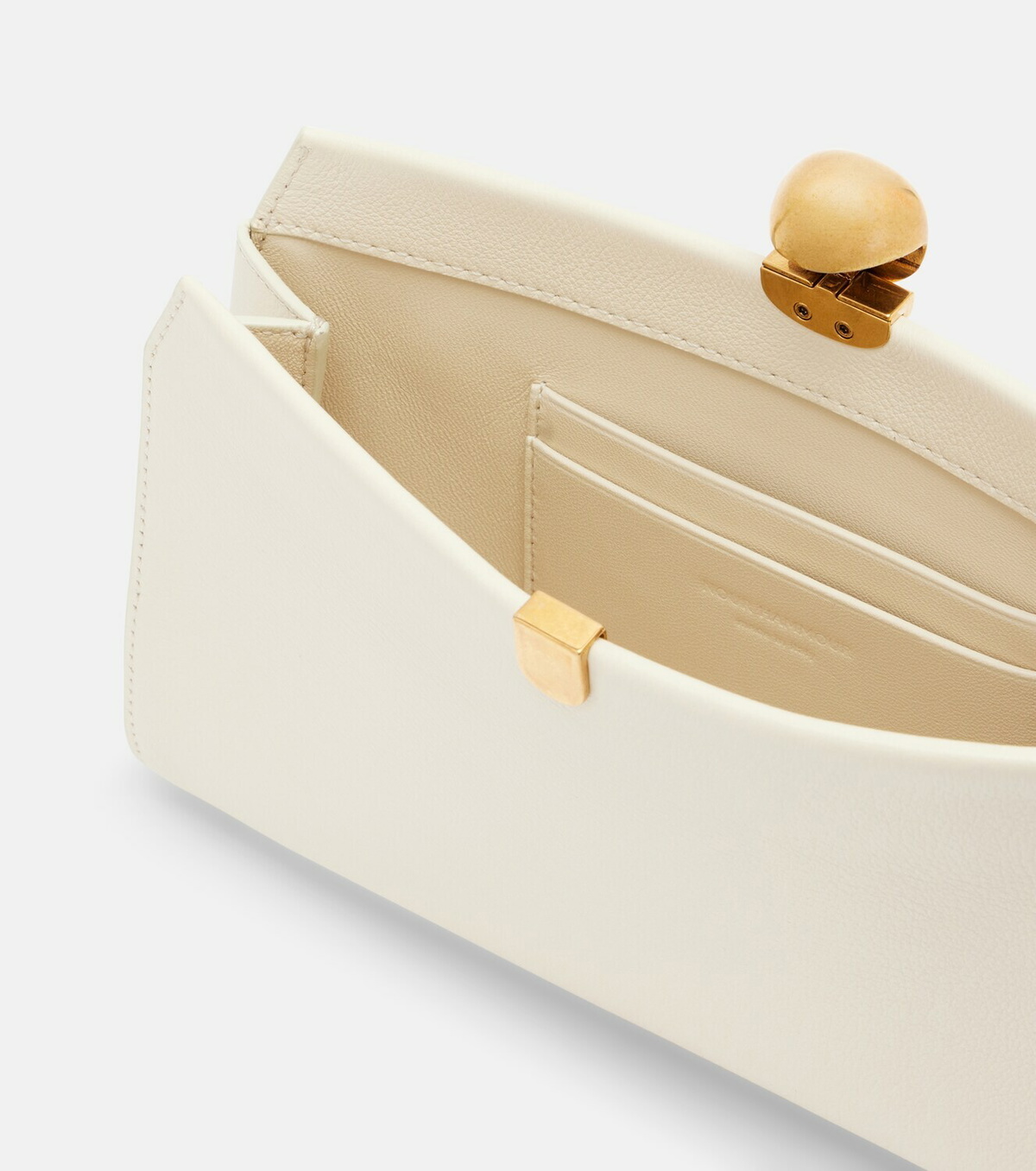 Nour Hammour Lou leather clutch