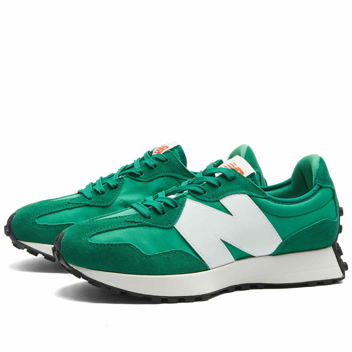 Photo: New Balance Men's U327EB Sneakers in Green