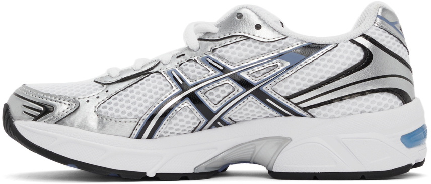 Asics White & Blue Gel 1130 Sneakers