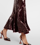 Rotate Birger Christensen Sequined maxi dress