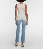 Saint Laurent Knitted wool tank top