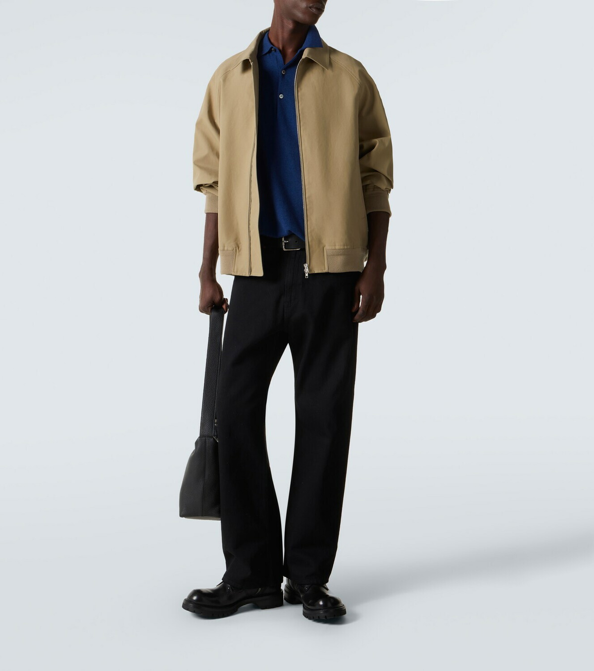 Arch4 Cashmere polo shirt