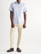 Theory - Mayer Stretch-Cotton Trousers - Neutrals