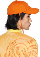 Jacquemus Orange Le Raphia 'La Casquette Artichaut' Cap