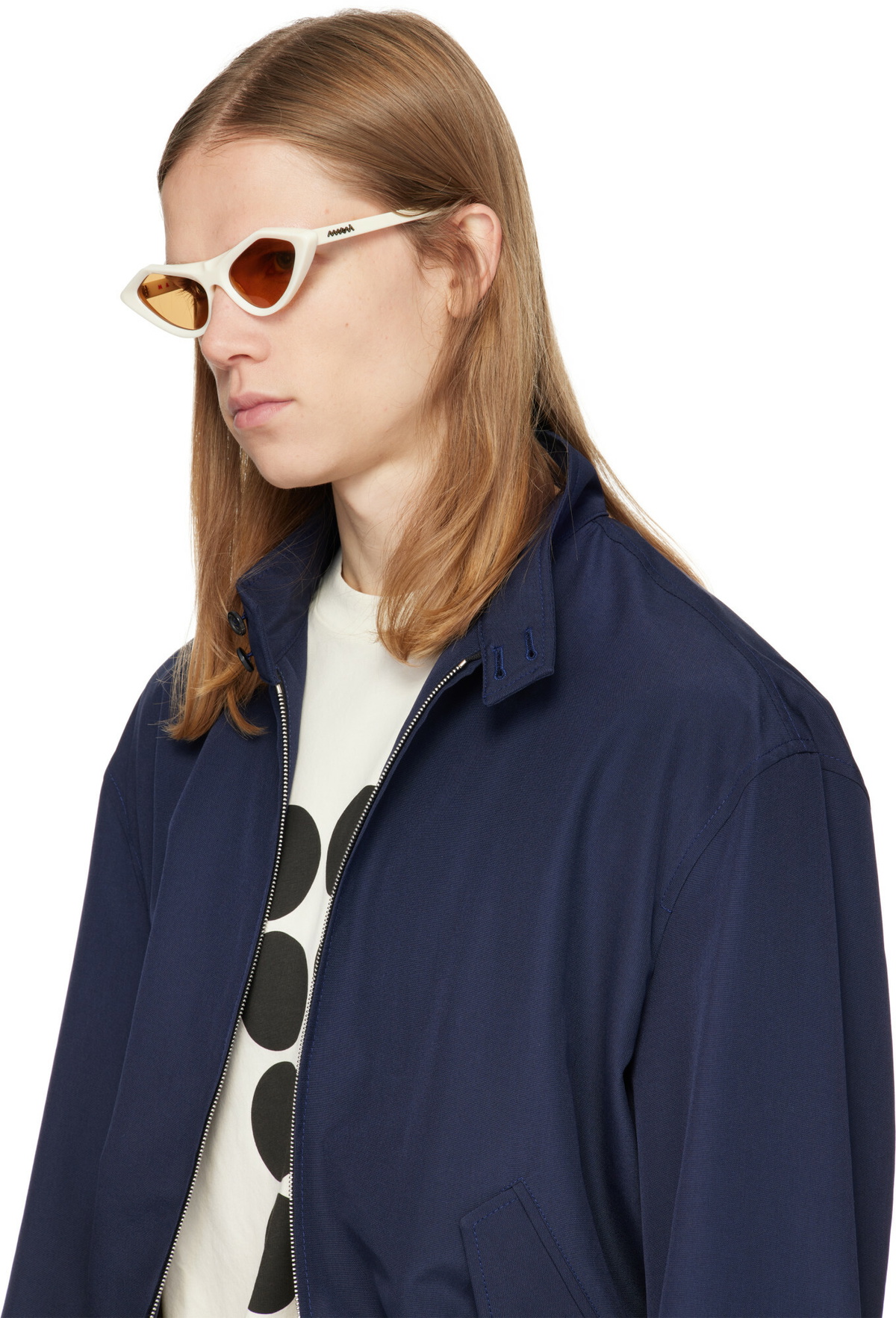 Marni Off-White Tikbarri Sunglasses