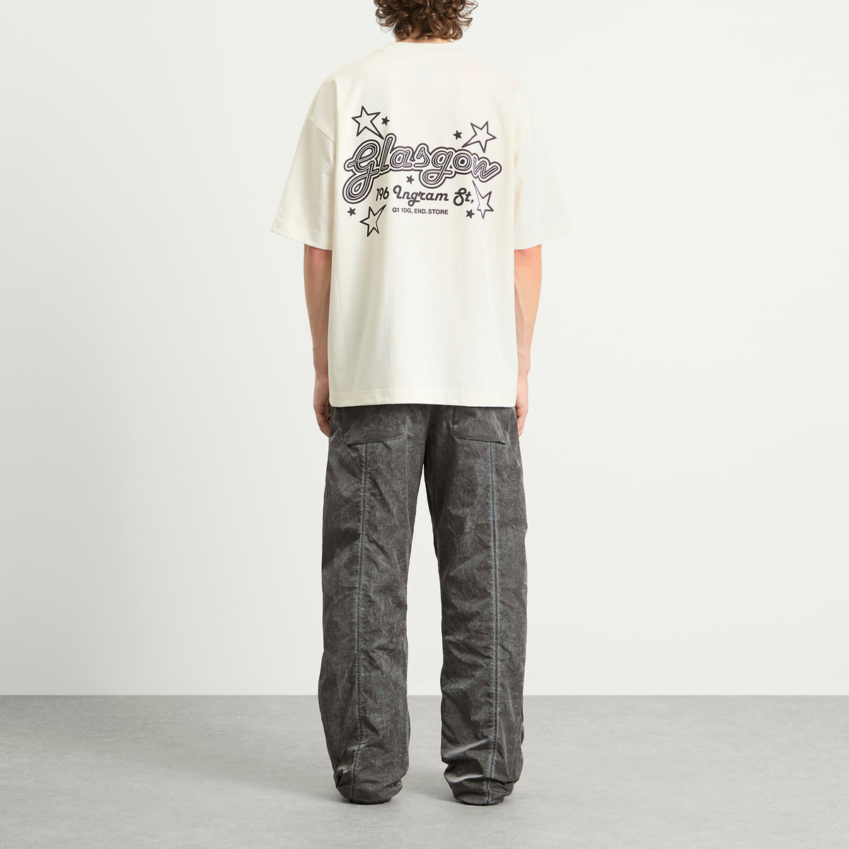END. City Series 2.0 Glasgow T-Shirt in Ecru