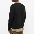 Norse Projects Men's Adam Lambswool Cardigan in Black